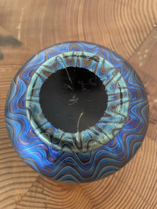 Small Art Nouveau Iridescent Vase by Loetz
