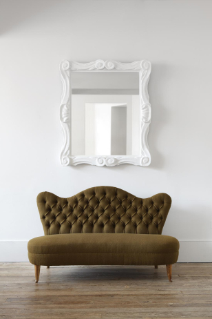 Large ' Neo Baroque' Plaster Mirror