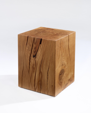 Solid Oak Cube Table Solid Oak Cube Table