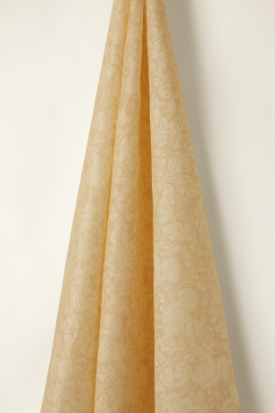 Sheer Linen in Pink Squirrel on Honey