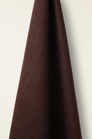 Linen Wool Blend in Mahogany